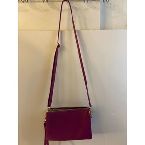 Jen/Co zipper wristlet purple - New